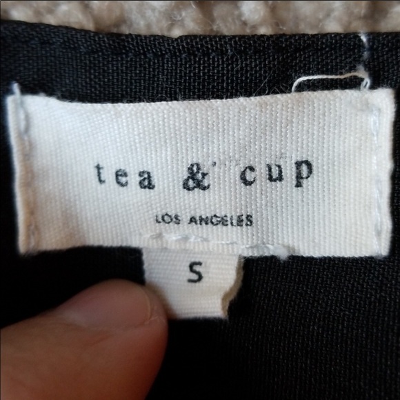 Tea & Cup Peplum Blouse - Picture 5 of 5